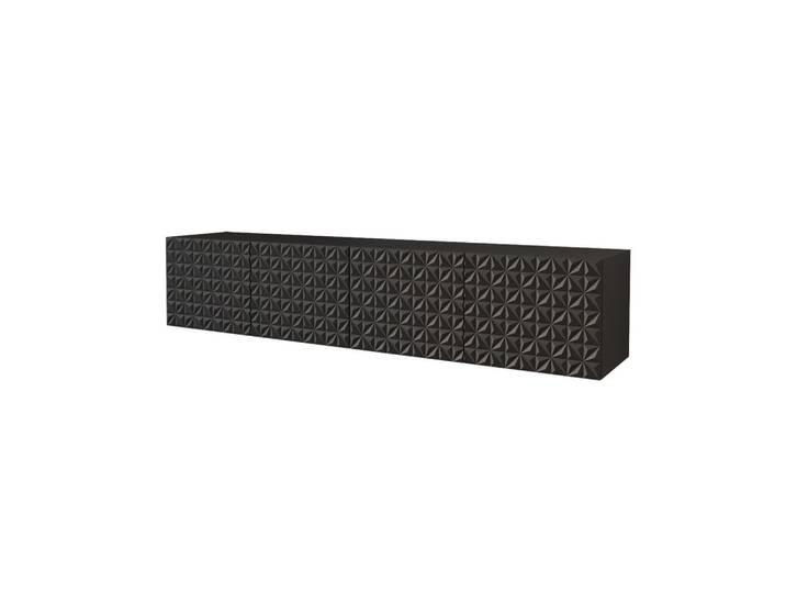 LOWBOARD VIRA-W 2x100x40x40 cm - Schwarz
