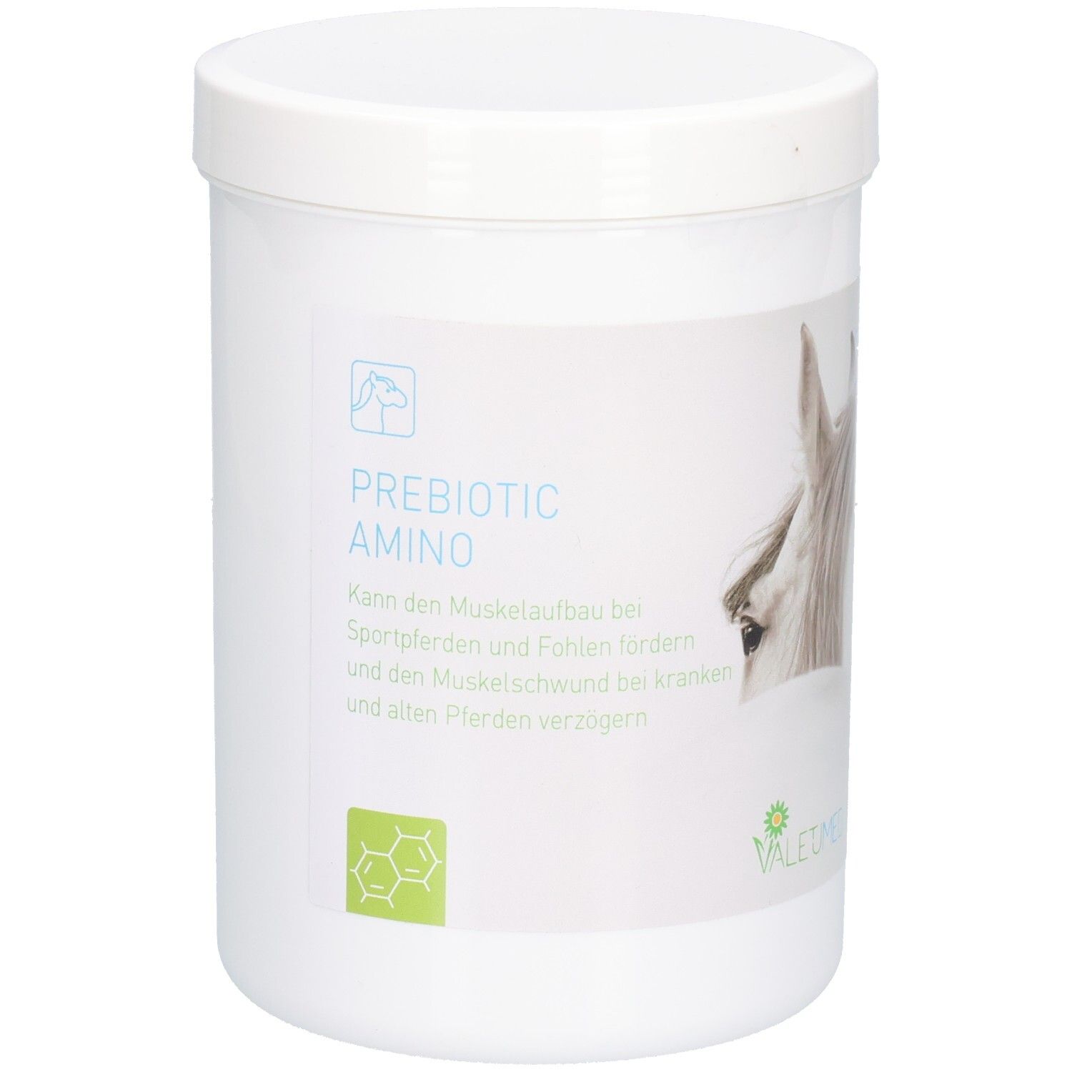 Valetumed Prebiotic Amino Erg.Futterm.Plv.f.Pferde 750 g Pulver