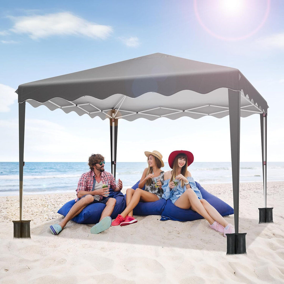 LIFERUN Steel Pop-Up Canopy