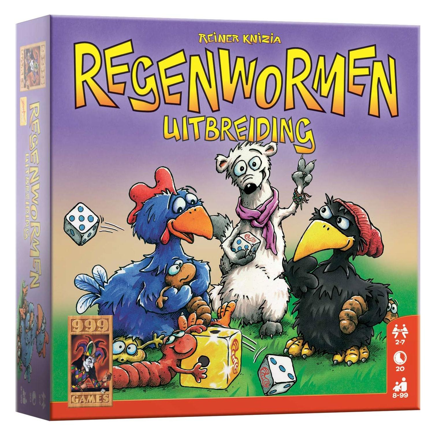 999Games Regenwormen Uitbreiding (2 - 7 Spieler) (999-RGW05)