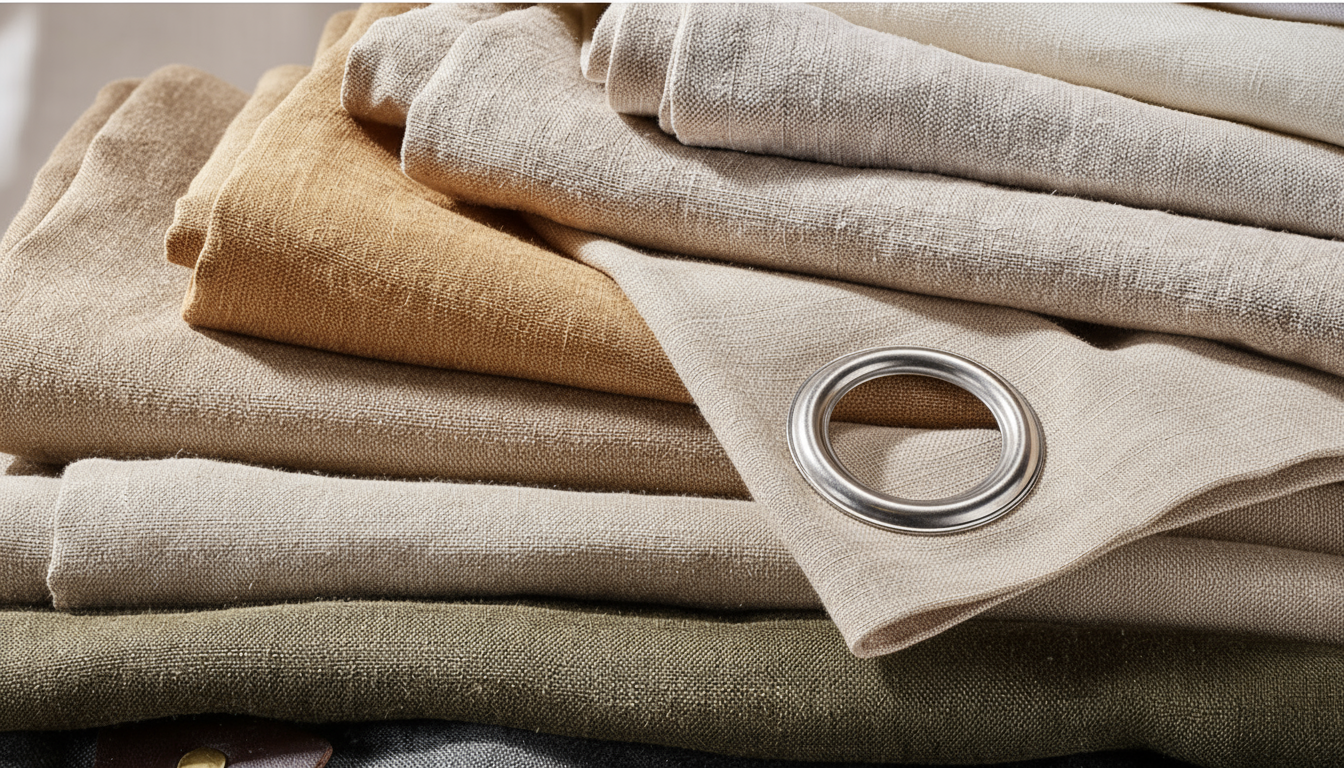 Stores-et-Rideaux.com Rideaux en lin Made in France - Réalisé sur mesure - Confort - Diverses couleurs tendances - Tissu souple et raffiné - Luxe - Rideaux lins unis