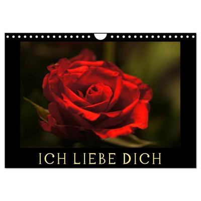 Ich liebe Dich (Wandkalender 2027 DIN A4 quer), CALVENDO Monatskalender