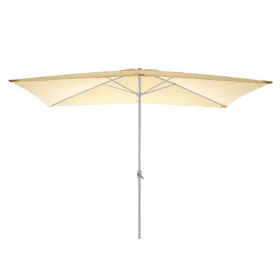 Sonnenschirm VCM "Sonnenschirm eckig ca. 300x200", beige, Obermaterial: 100% Sonstiges Material (Ananasfaser) AM_PF ., Standschirme