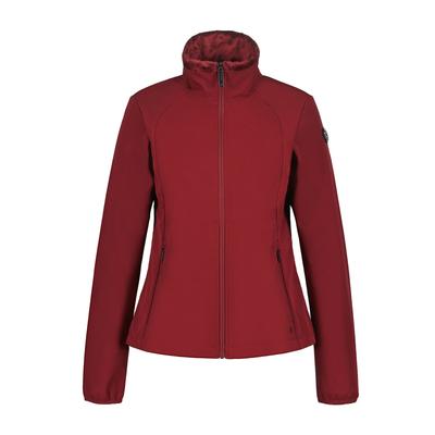 Outdoorjacke LUHTA "Luhta Softshell jacke Annila", Damen, Gr. 42, rot (karminrot), Jacken Outdoorjacke