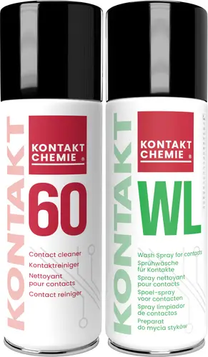 Kontakt Chemie KONTAKT 60 / KONTAKT WL Kontaktreiniger 1 Set