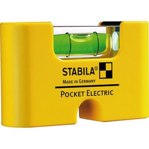 Stabila Wasserwaage Pocket Electric, 17775, 6,8cm, magnetisch