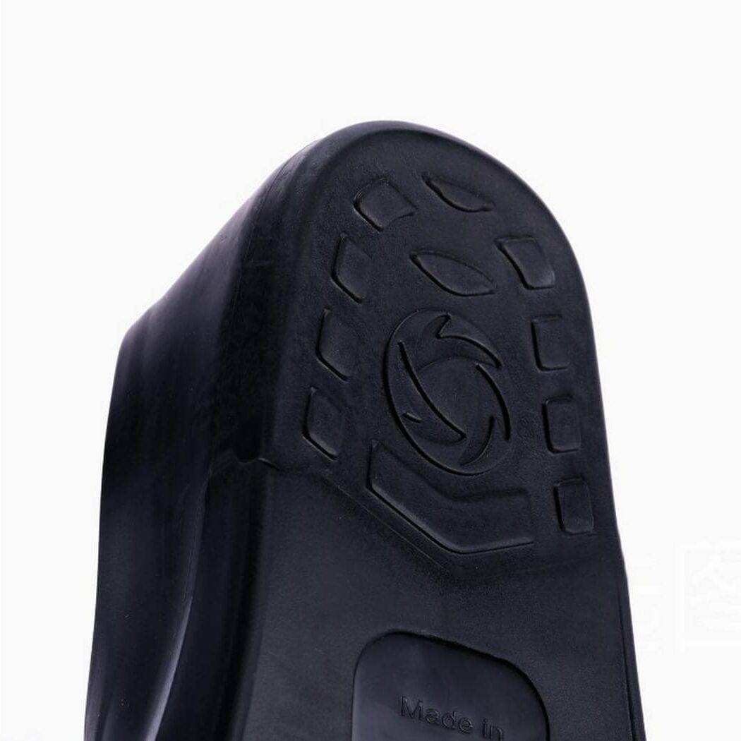 Flosse YEAZ "Vibes swim fins, 40-41", schwarz, Flossen, 40-41, Kunststoff, Flosse schwarz 40-41