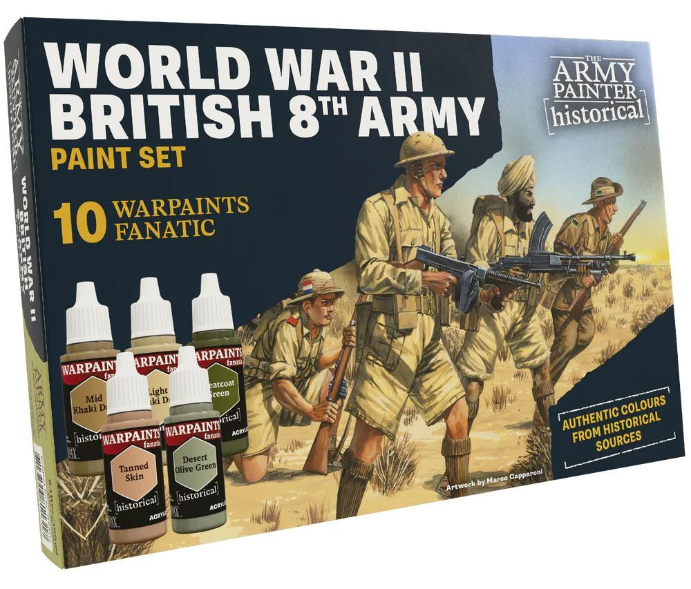 The Army Painter Warpaints Historical Tweede Wereldoorlog Britse 8e Leger Verfset