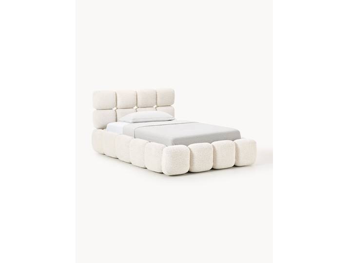 Einzelbett Tayla aus Teddy-Bouclé