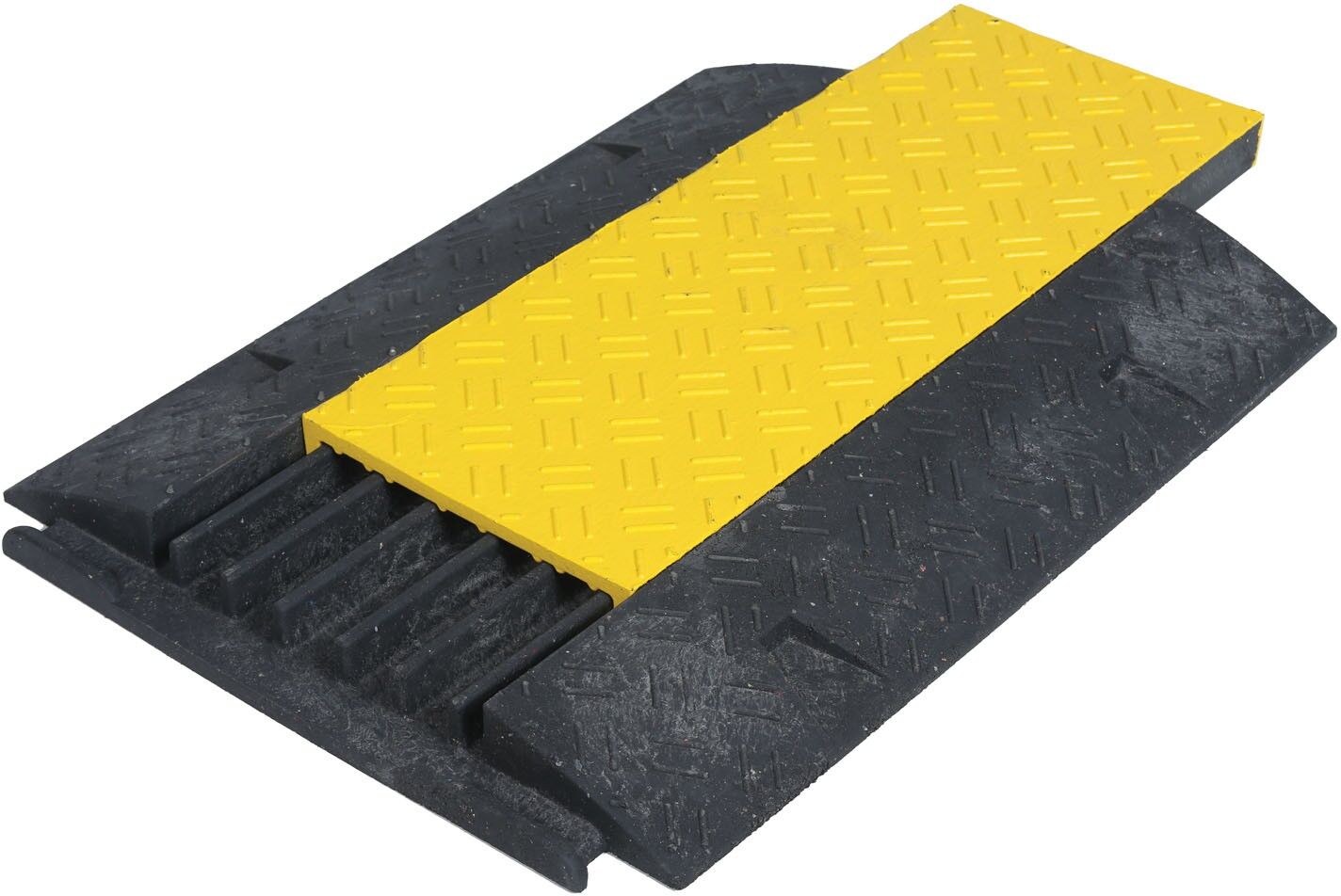 B2B Partner Kabelbrücke mit Deckel, gelb