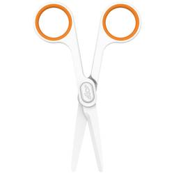 Slice 10544 Universalschere Linkshänder, Rechtshänder 141 mm Weiß, Orange