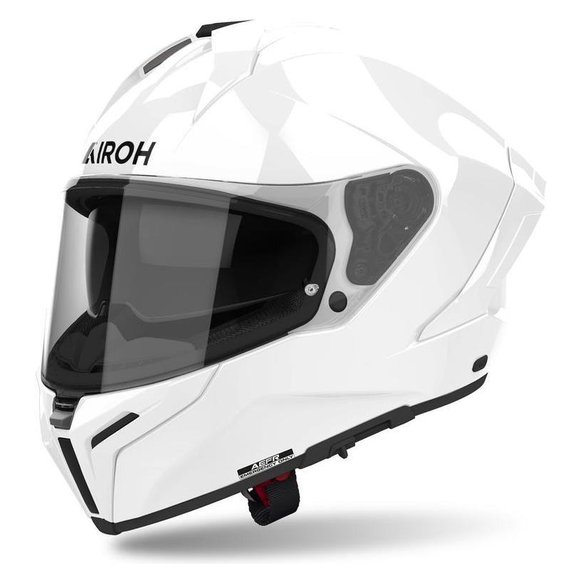 Airoh Matryx Weiss glänzender Motorradhelm (XXL) (65852021)