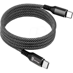 MAGNETO C2C AT R - Sync- & Ladekabel, USB-C -> C, 1,0 m, anthrazit