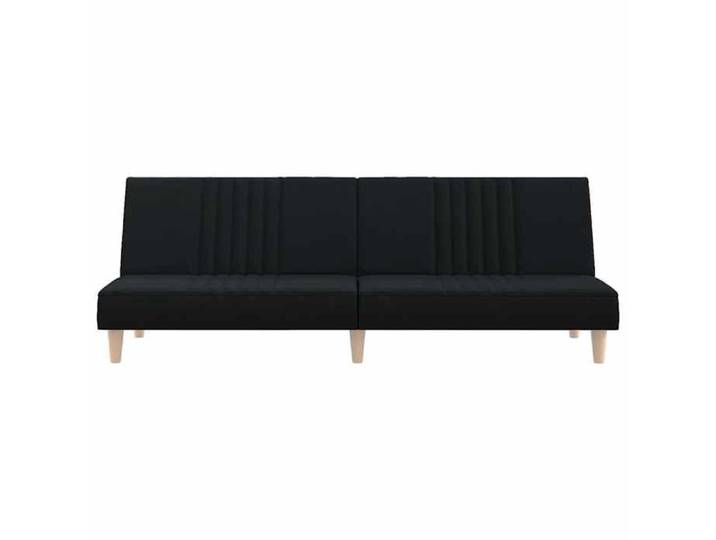 Noir SOFA Convertible - Moderne - Canapé-lit - noir tissu C587