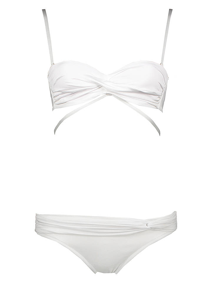 LASCANA Bikini in Weiß - 32A-Cup