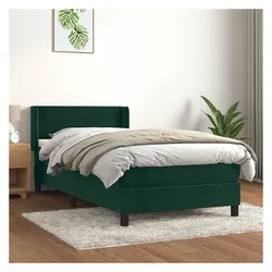 vidaXL, Boxspringbett, Olfonar (Block mit Quadraten) (80 x 200 cm)