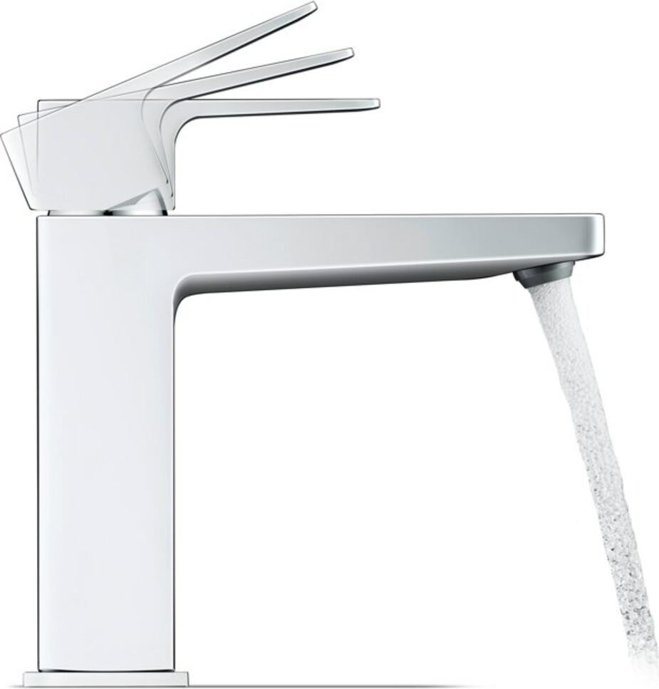 Duravit wastafelmengkraan Manhattan M MinusFlow, éénhendelbediening, chroom, uitloop 129mm