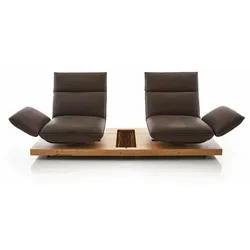 KOINOR Sofa Experio - Free Motion Leder Earth