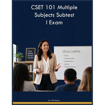CSET 101 Multiple Subjects Subtest I Exam, Taschenbuch von Ctr Thomas, YRT Educational Group