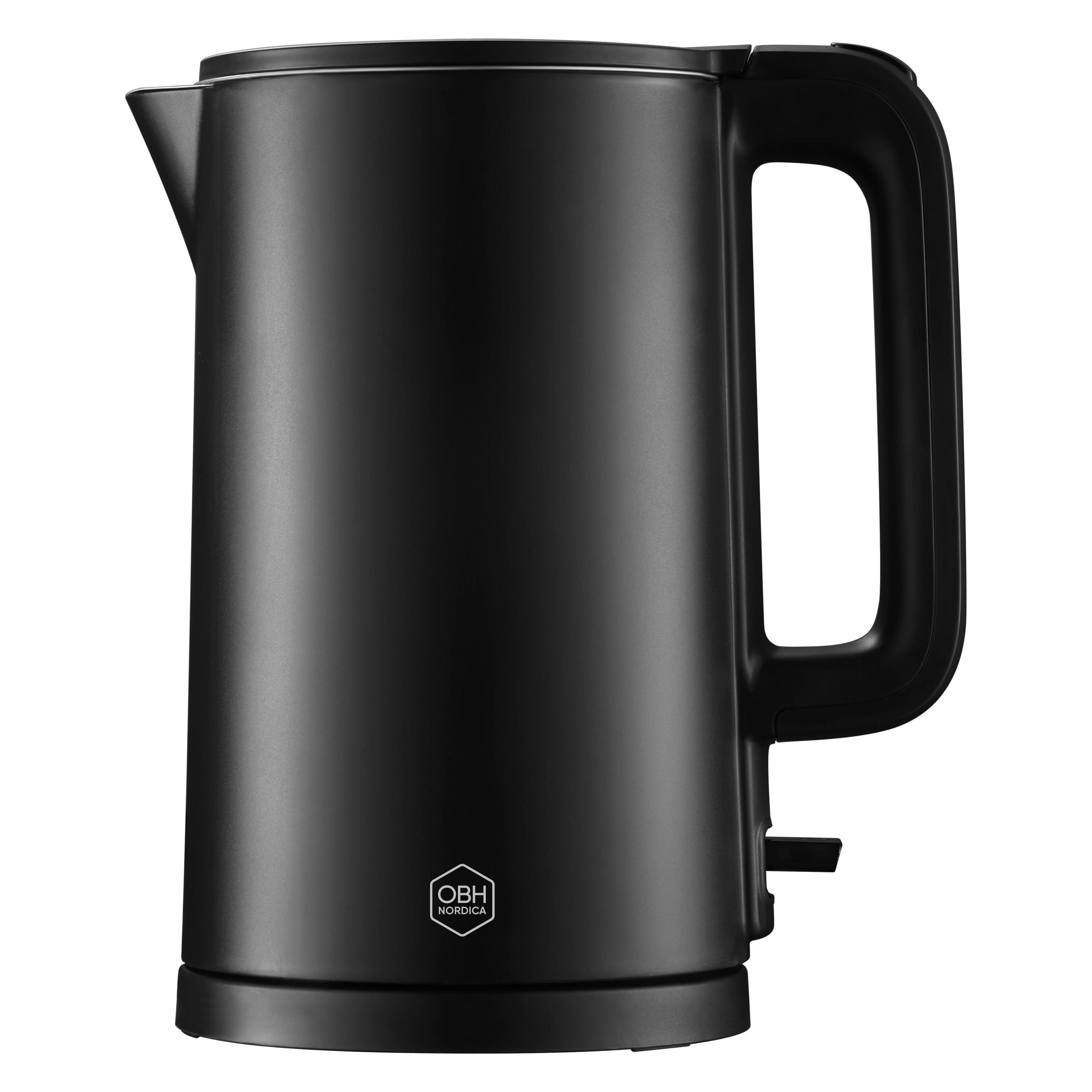 OBH Nordica Thermo Protect Electric Kettle 1.5L, black (1.50 l) (NB1408N0)