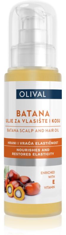 Olival Batana huile nourrissante cheveux et cuir chevelu 60 ml