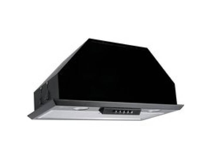 Hotte aspirante encastrable 52 cm GURARI GCH B 051 groupe filtrant intégré / hotte de plafond noire 1000 m³/h