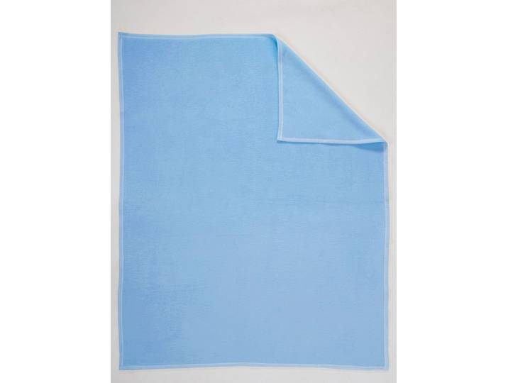 Wohndecke BIEDERLACK Gr. 2, blau, B:220cm L:240cm, 100% Baumwolle, Wohndecken, Wohndecke