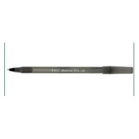 Bic Ballpoint pens ROUND STIC 1.0 mm, black, 1 pcs. 256385 (1x) (9205683)