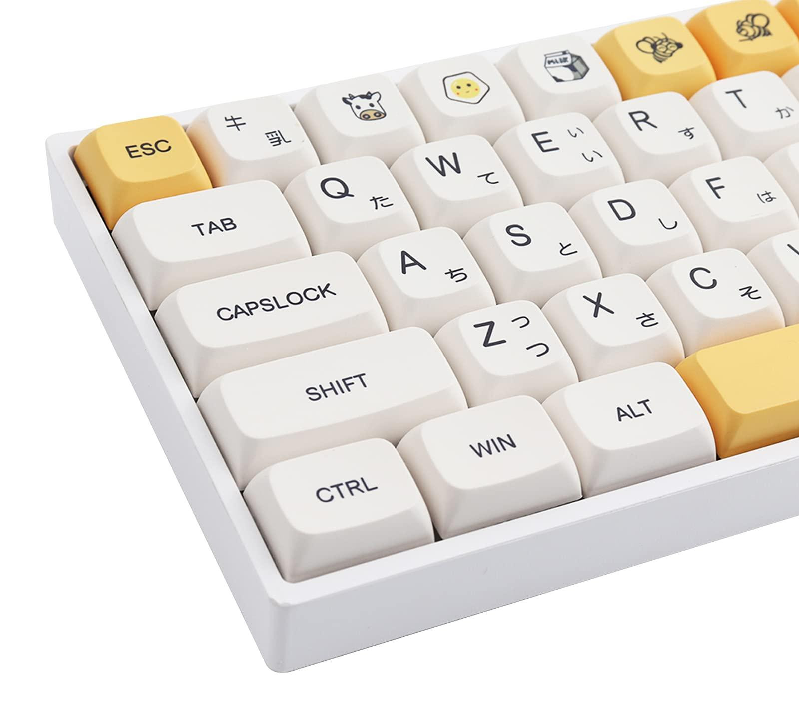 Selius PBT Keycaps 137 Toetsen Dye-Sublimatie XDA Profiel Japanse Keycaps