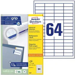 Avery, Etiketten, Universal-Etiketten