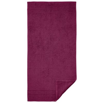 Handtuch WÄSCHEPUR, lila (malve), B:50cm L:100cm, 100% Baumwolle, Handtücher