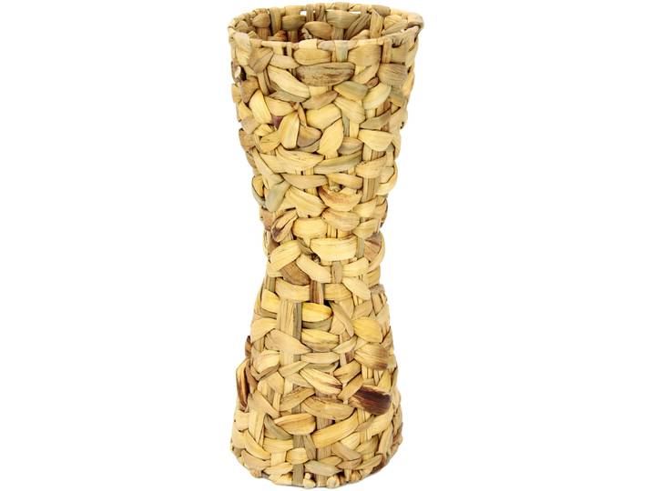 Wasserhyazinthenvase I.GE.A. Wasserhyazinthenvase , beige (natur), B:14cm H:40cm, Wasserhyazinthe, Pflanzgefäße, Wasserhyazinthenvase