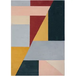 Stilvoller & Handgetufteter `Deben Kyle` Teppich in Multi-Kontrast. Farbe: Multi-Kontrast, 200x290 cm | Kadima Design