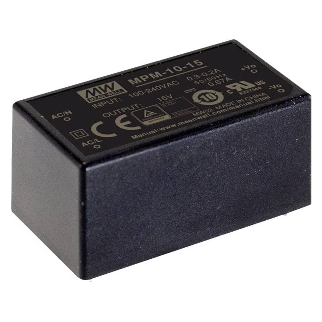 MeanWell MEAN WELL MPM-10-15 Netzteil & Spannungsumwandler 10 W (MPM-10-15) (MPM-10-15)