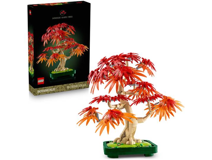 Lego Botanicals Lego® Botanicals 10348 Japanischer Roter Ahorn – Bonsai-Baum 18+ Jahre