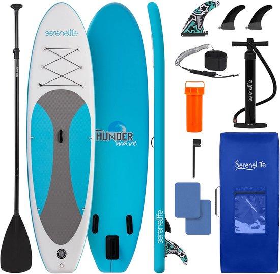 Aufblasbares Stand-Up Paddle Board mit Antirutsch-Oberfläche - Komplettset für Erwachsene und Jugendliche