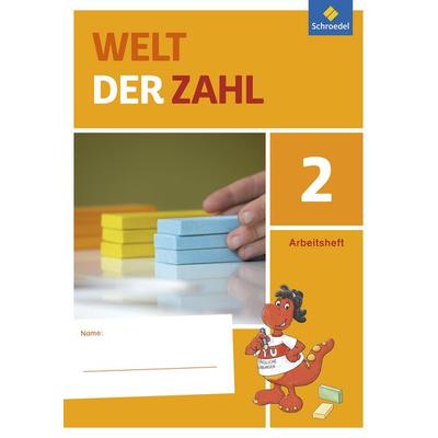 Welt der Zahl 2. Arbeitsheft. Berlin, Brandenburg, Mecklenburg-Vorpommern, Sachsen-Anhalt und Thüringen, Geheftet von Viola Auerswald,Sybille