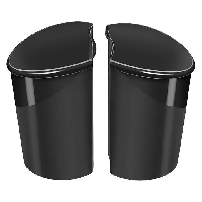 Durable Papierkorb cep ellypse greenspirit schwarz (15 l) (1003200161)