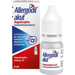 Allergodil akut Augentropfen bei Heuschnupfen 6 ml