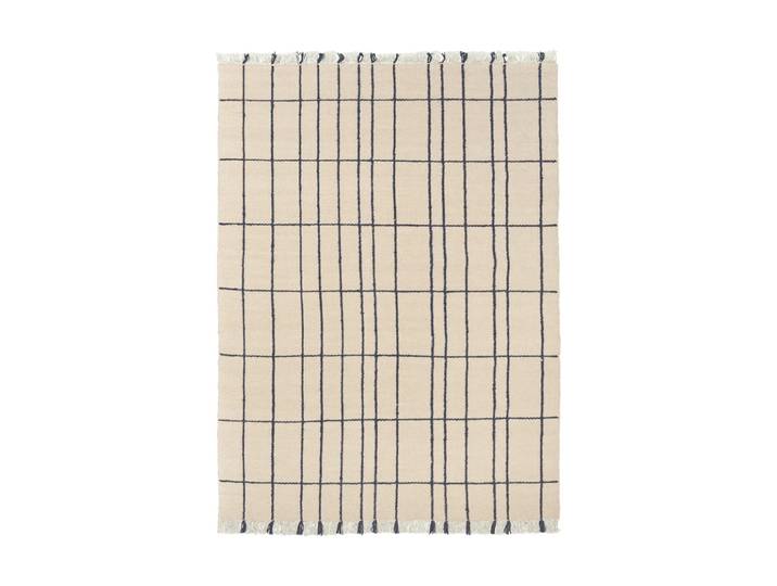 Ferm Living Späte Teppich Parchment-indigo, 140x200 cm