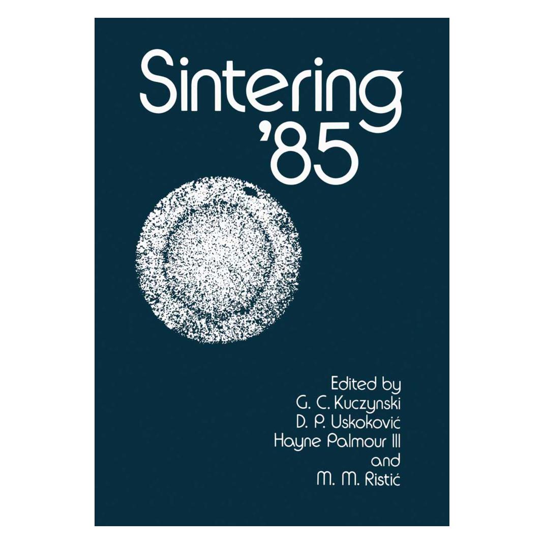 Springer Sintering'85 (Englisch, Softcover) (55534582)