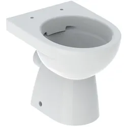 Geberit Renova Stand-Tiefspül-WC 500480018 Abgang horizontal, teilgeschlossene Form, Rimfree, KeraTect/weiß