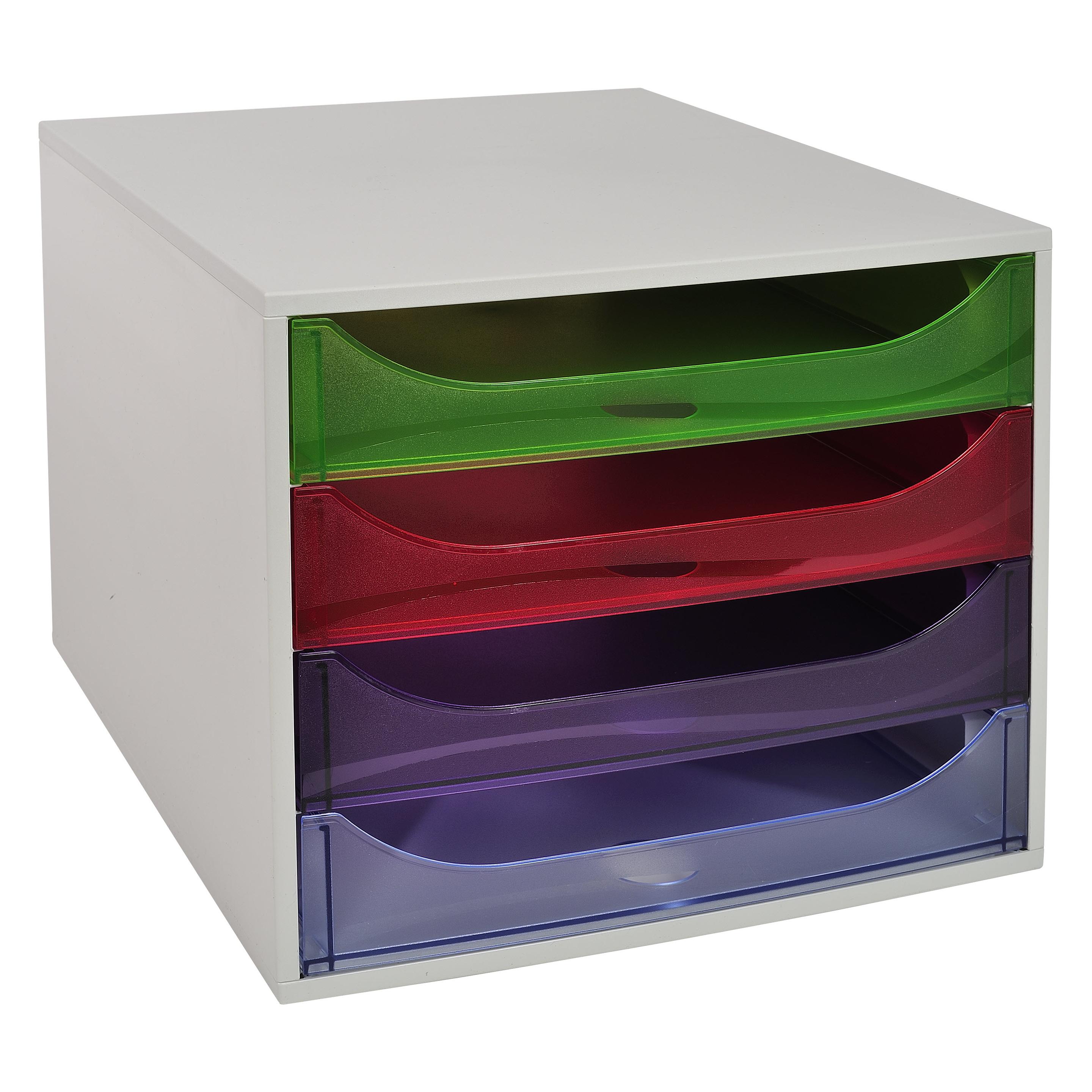 Exacompta Schubladenbox (A4, A4+, C4) (228699D)