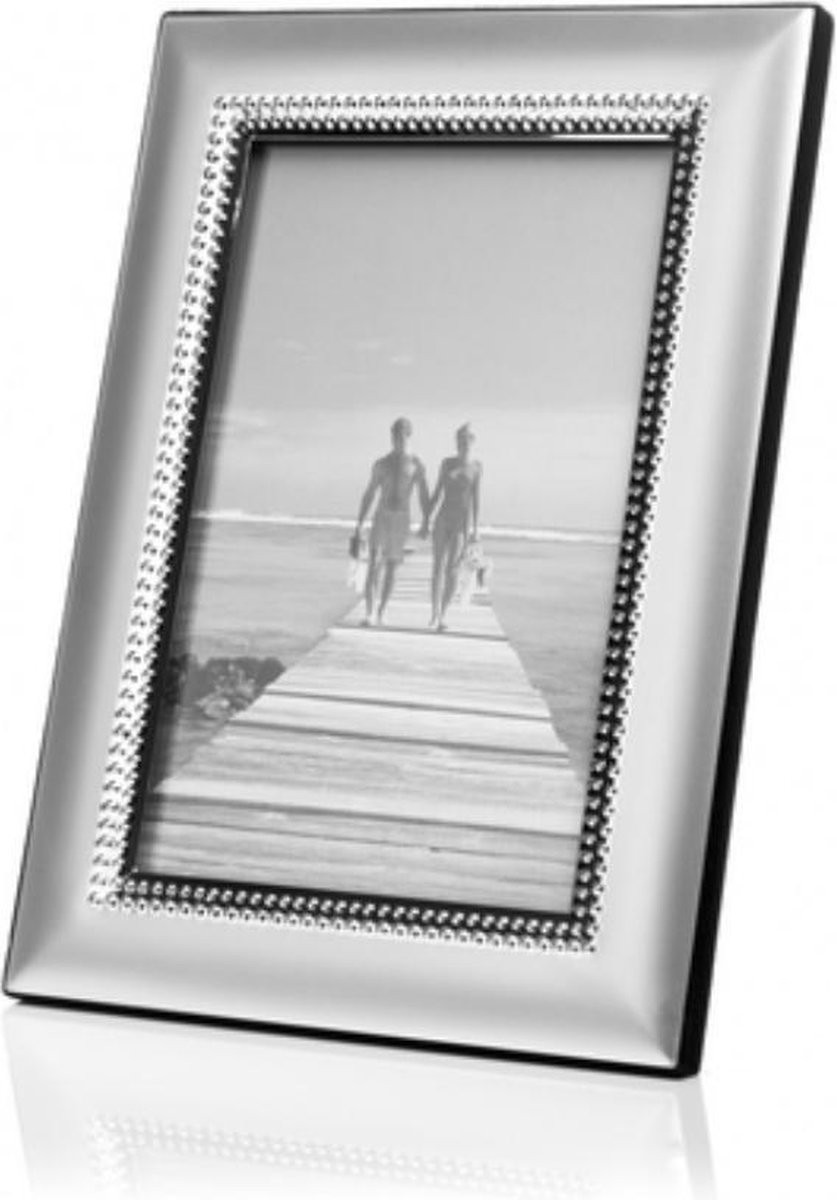 Verzilverde Fotolijst Diamant 9 x 13 cm