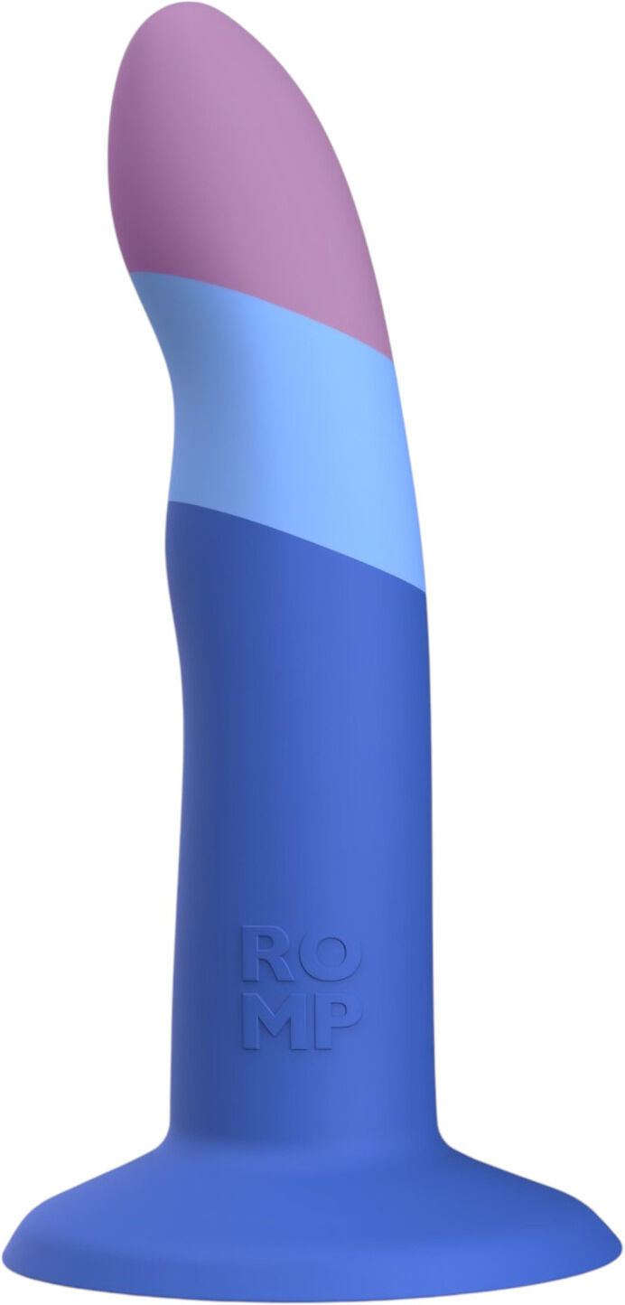 ROMP Piccolo - Flexible Silicone Dildo (Blue-Purple)