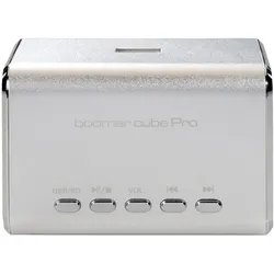 Ultron Aktivbox boomer cube Pro silber, Bluetooth Lautsprecher, Silber