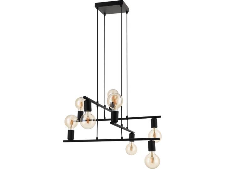 Eglo 98909 MEZZANA E27 8-fois Suspension 650x650mm Noir