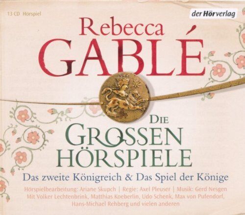 Rebecca Gablé - Die großen Hörspiele: Das zweite Königreich / Das Spiel der Könige - Preis vom 11.10.2026 03:10:56 h