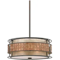 Elstead Lighting, Pendelleuchte, Laguna Hängeleuchte E27 4-fach Renaissance-Kupfer (E27)
