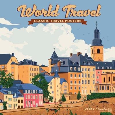 World Travel (Adg) 2027 12 X 12 Wall Calendar